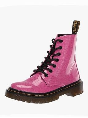Dr. Martens Women's 1460 Luana Pink Glitter Size 5